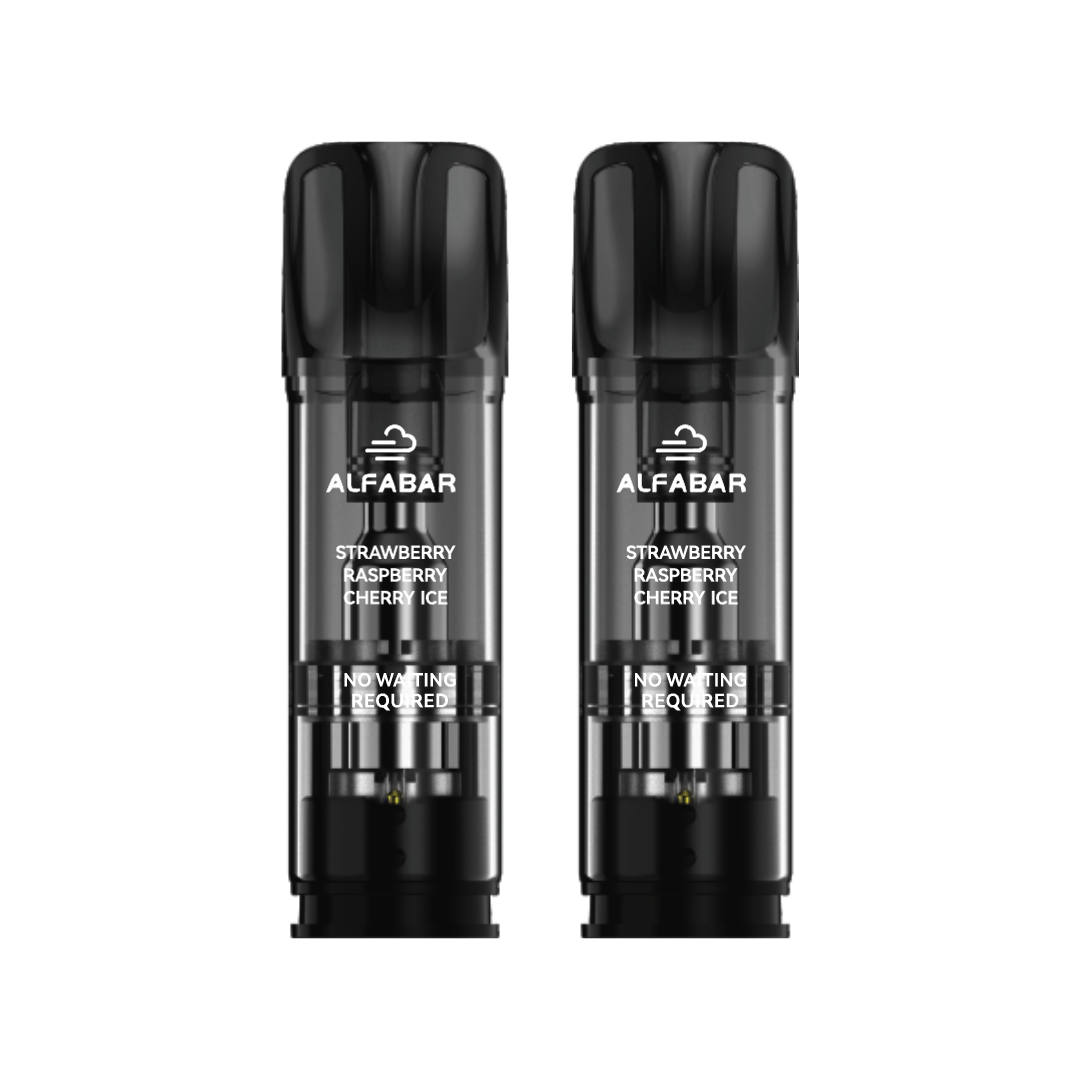 Alfabar Prefilled Pod - Strawberry Rasberry Cherry Ice