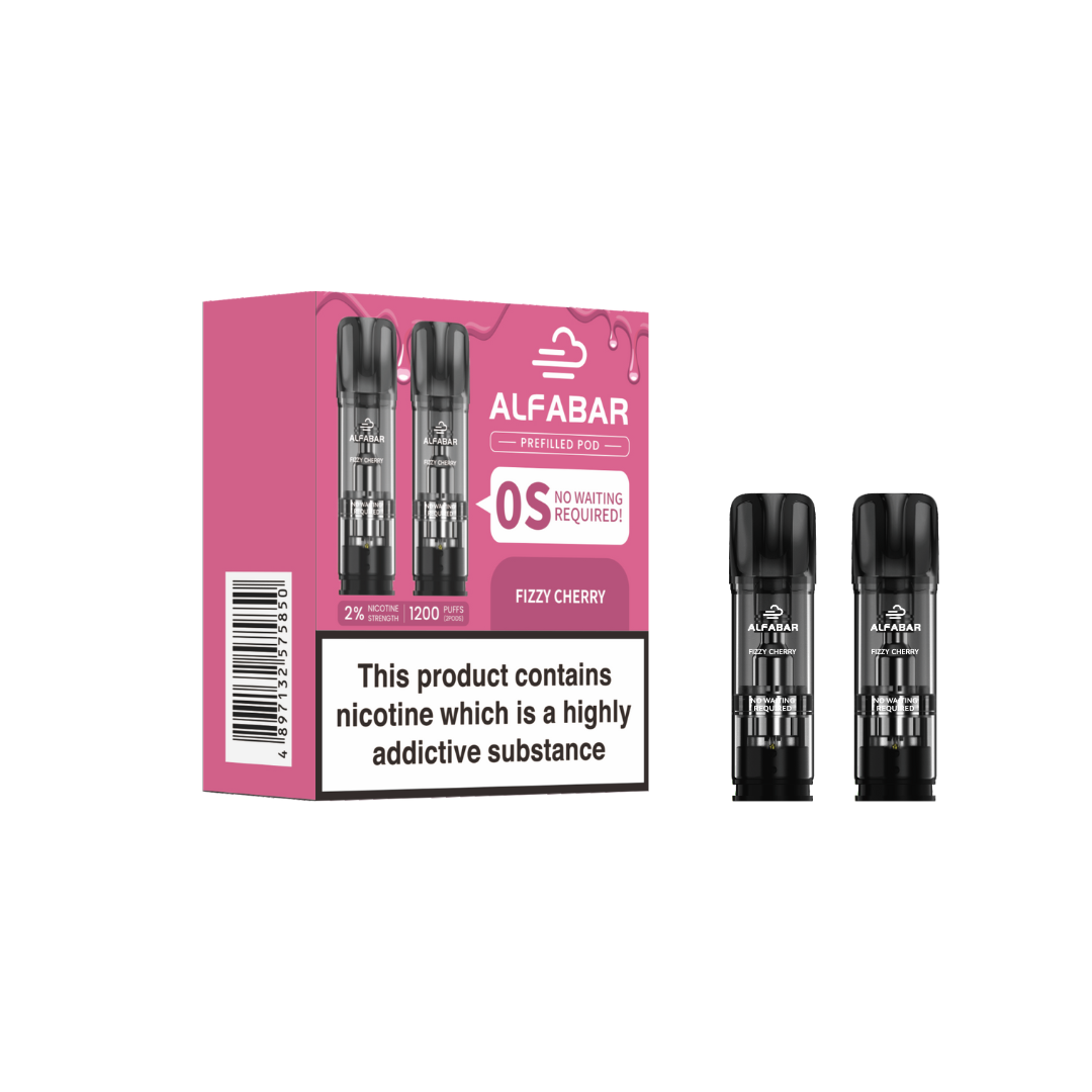 Alfabar Prefilled Pod - Fizzy Cherry
