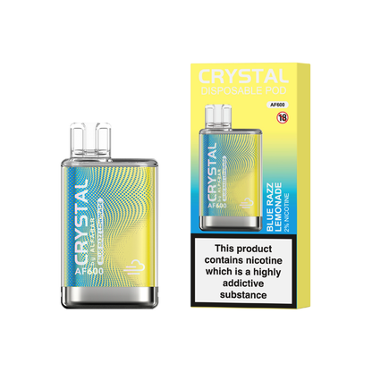 Crystal by Alfabar AF600 - Blue Razz Lemonade