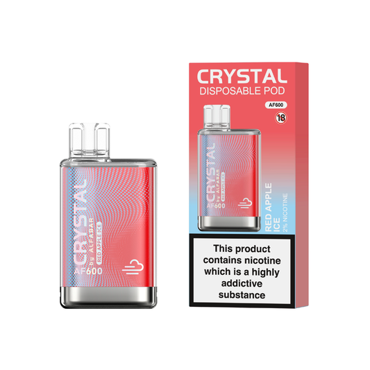 Crystal by Alfabar AF600 - Red Apple Ice