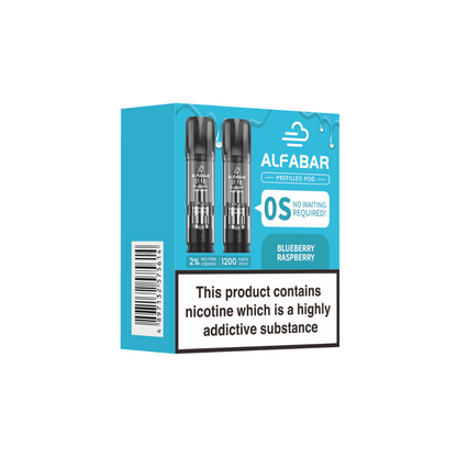 Alfabar Prefilled Pod - Blueberry Raspberry