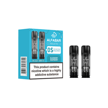 Alfabar Prefilled Pod - Blueberry Raspberry