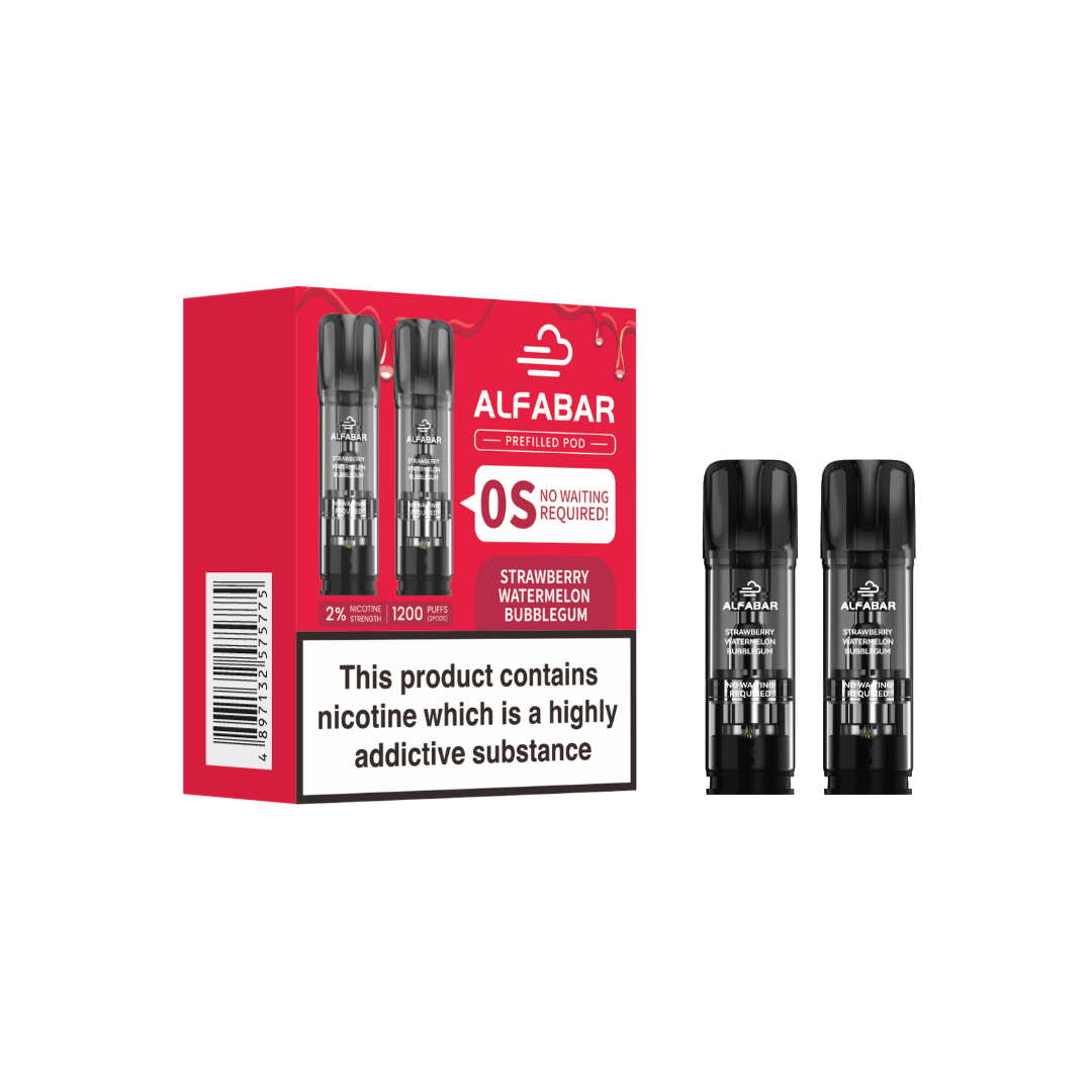 Alfabar Prefilled Pod - Strawberry Watermelon Bubblegum