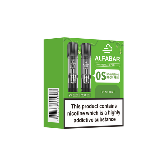 Alfabar Prefilled Pod - Fresh Mint