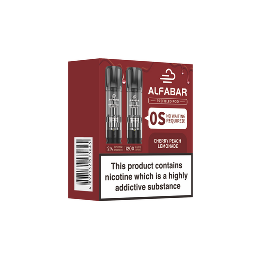 Alfabar Prefilled Pod - Cherry Peach Lemonade