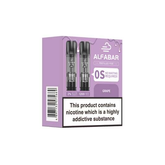 Alfabar Prefilled Pod - Grape