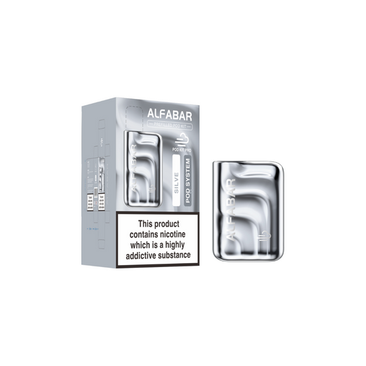 Alfabar Prefilled Pod Kit Pro - Silver (Device only)