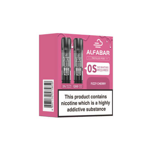 Alfabar Prefilled Pod - Fizzy Cherry