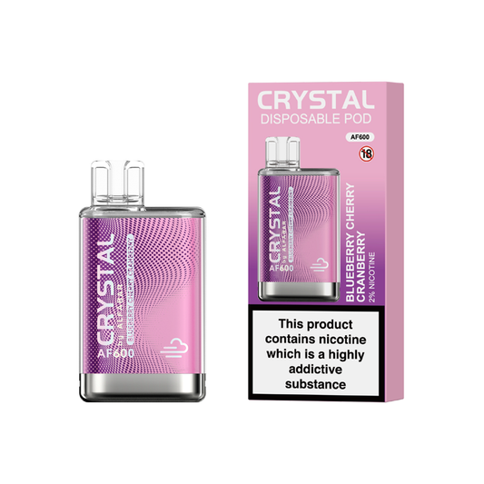 Crystal by Alfabar AF600 - Blueberry Cherry Cranberry