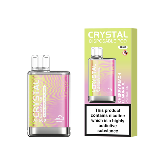 Crystal by Alfabar AF600 - Cherry Peach Lemonade