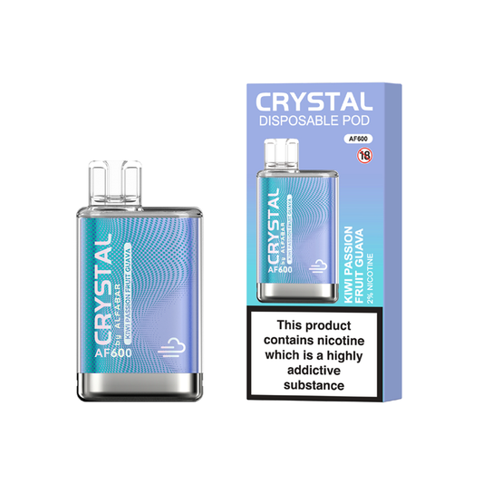 Crystal by Alfabar AF600 - Kiwi Passion Fruit Guava