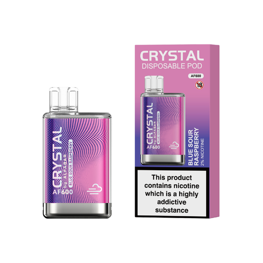 Crystal by Alfabar AF600 - Blue Sour Raspberry
